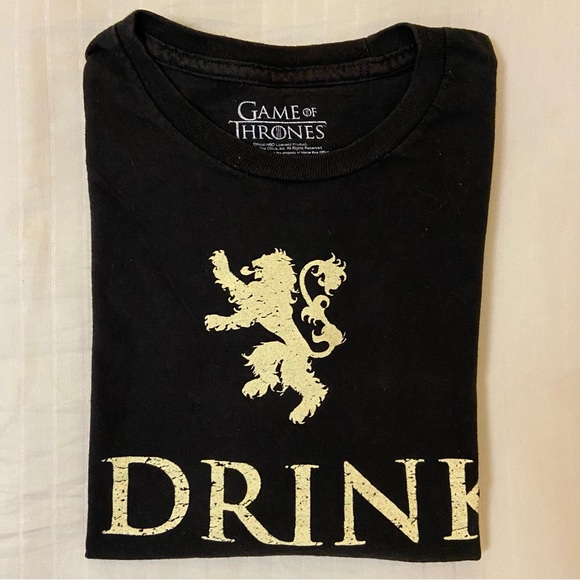 Game of Thrones “I Drink and I Know Things” -Tyrion Lannister GOT sz L - Picture 9 of 10
